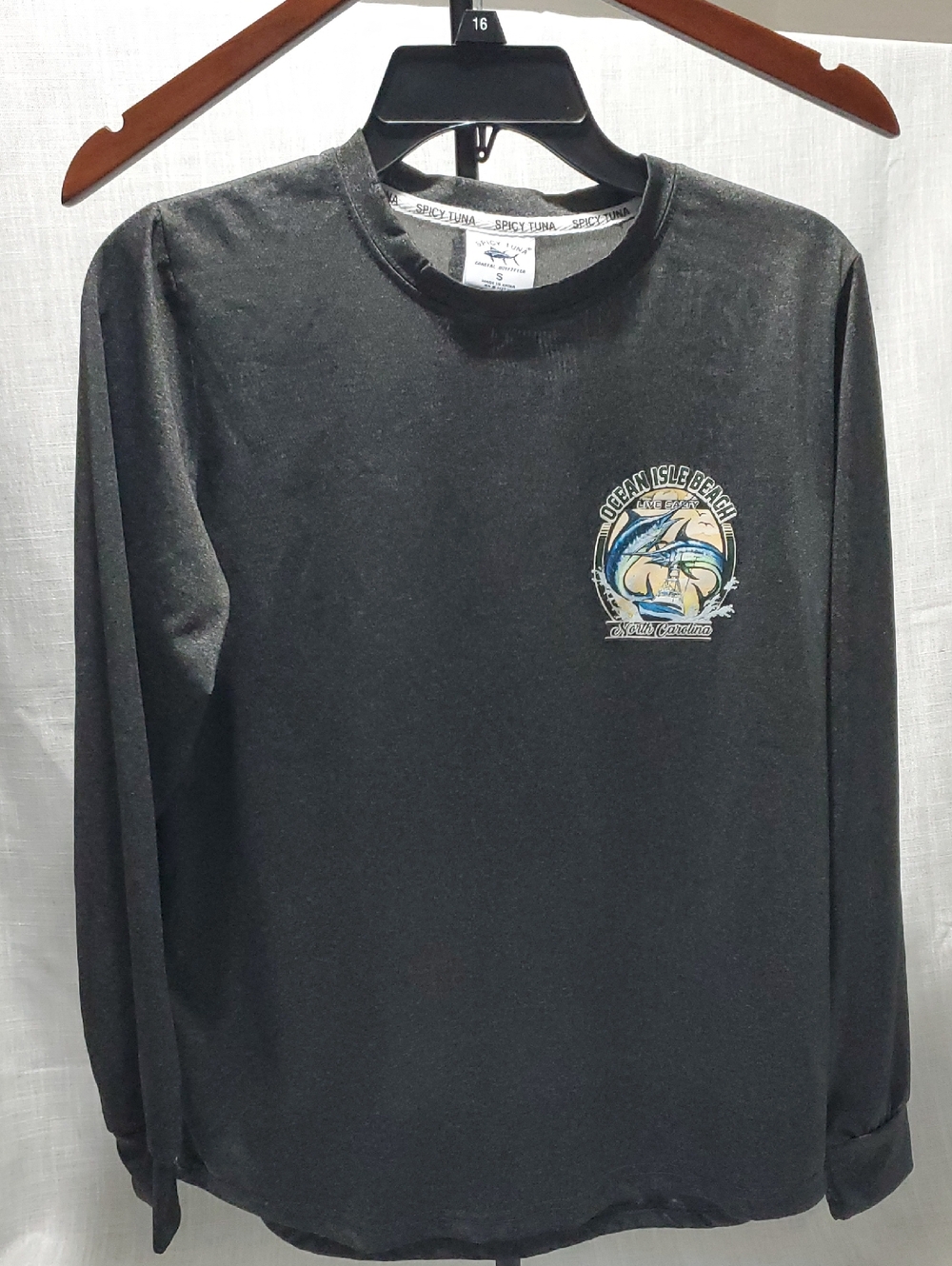 Spicy Tuna Long-Sleeve Graphic Tee - Ocean Isle Beach